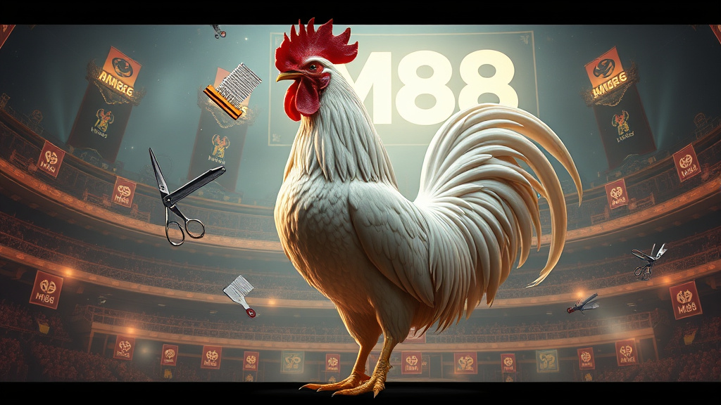 Kỹ thuật cắt tỉa lông gà đá tại M88 - từng bước rõ ràng, chi tiết