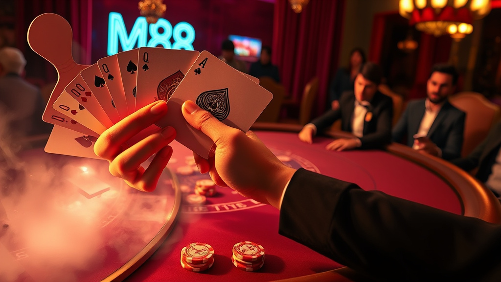 Trải Nghiệm Thú Vị Với Quy Luật Blackjack Surrender Tại M88 - Chiến Thuật Lợi Nhuận Cao Lợi Ích Khi Chọn Blackjack Surrender Tại M88